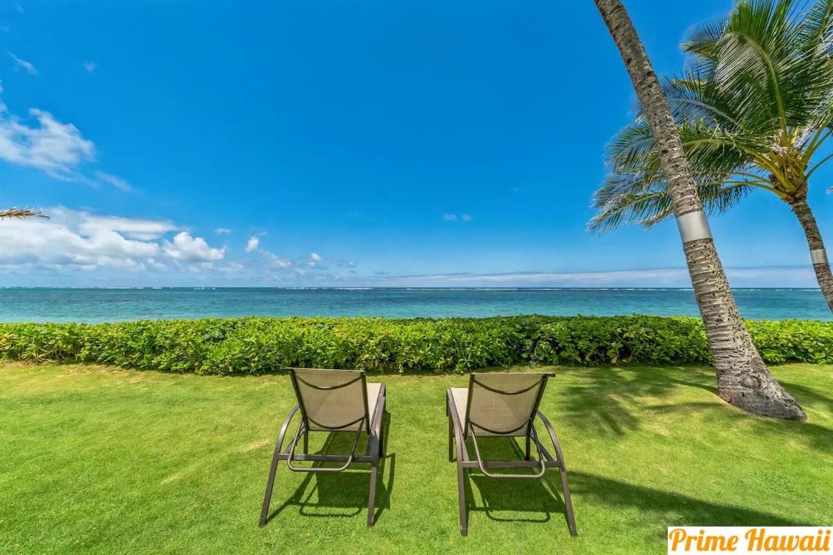 Beachfront Condo With Amazing Views Hau'ula Esterno foto